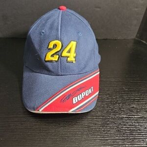 Vintage DUPONT Jeff Gordon #24 NASCAR‎ winners circle Cap Hat strapback Racing